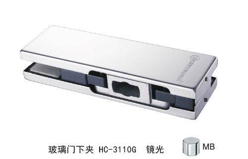 九游体育玻璃门下夹HC-3110G 镜光